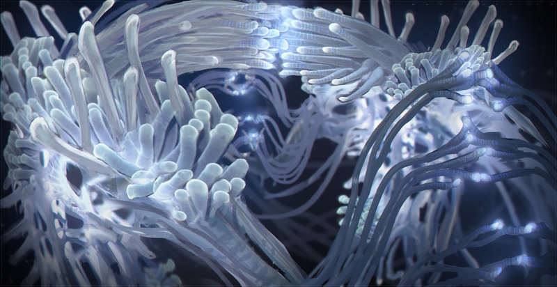 Illustration for article titled Wild Concept Art For The Trippy Final Moments Of Luc Besson's Lucy